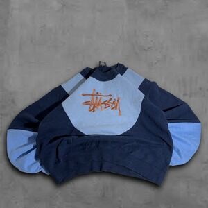 Vintage 2000s Stussy Y2k Grunge Sweater Archive Oversized Rework Style